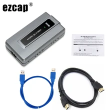 HD 1080P 60 USB 3,0 HDMI Захват карты рекордер для PS3 PS4 Xbox wii U Skype Youtube телефон игры видео конференции потоковой записи