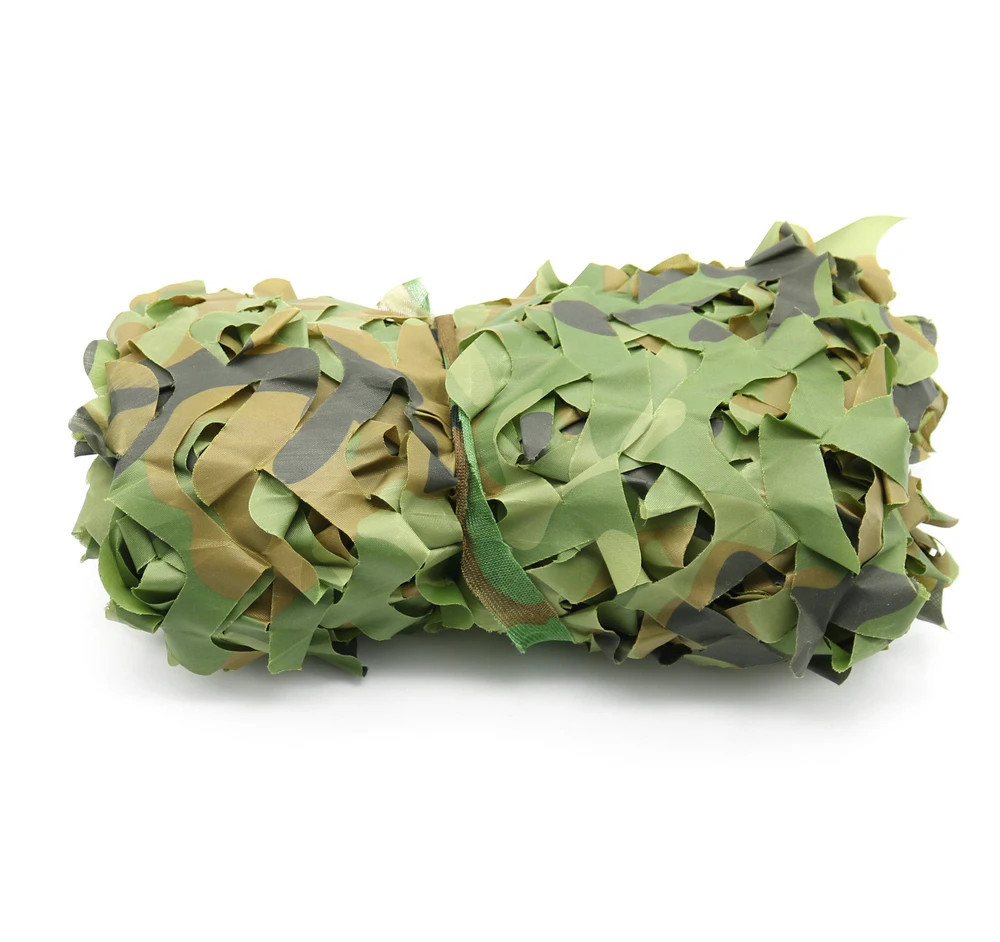 2 X 4M Military Camouflage Net Woodlands Leaves Camo Cover For Camping Hunting 2 X 4M Military Camouflage Net Woodlands Leaves Camo Cover For Camping Hunting