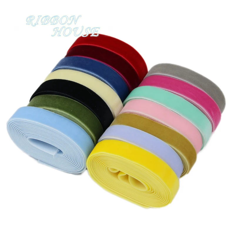 

16mm velvet ribbon wholesale gift wrapping decoration Christmas ribbons (2 meters/lot)