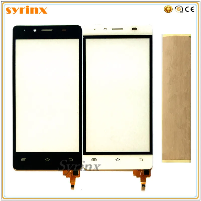 

SYRINX + 3M Tape touchscreen For BQ BQS-5060 BQS 5060 BQS5060 BQ-5060 BQ 5060 BQ5060 touch screen digitizer glass panel sensor
