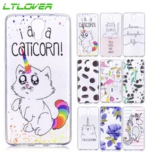 For Infinix x572 Soft TPU Cartoon Back Cover Transparent Silicone Phone Case For Infinix Note 4 X572 Cases Mobile Phone Shell(China)