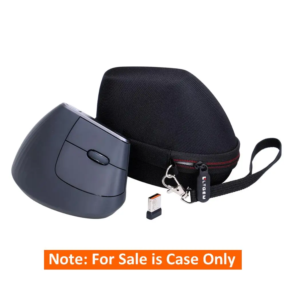 Grborn EVA Travel Carrying Bag Protective Cover Hard Case Storage for Logitech MX Ergo Mouse with Zipper Grborn EVA Travel Carrying Bag Protective Cover Hard Case Storage for Logitech MX Ergo Mouse with Zipper