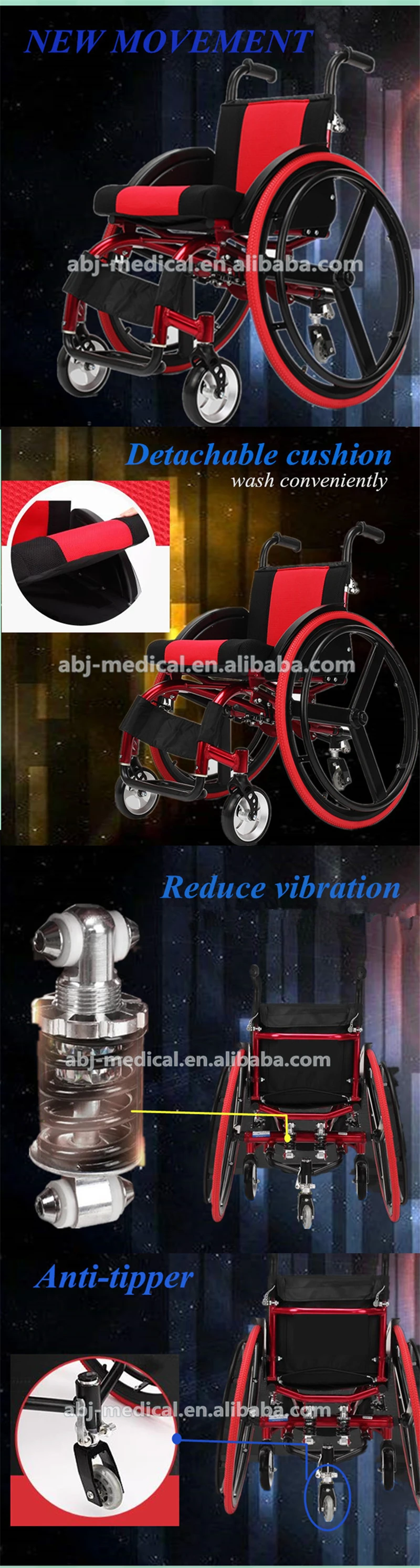 China power assist adult modern big wheel ultra lightweight folding sport manual wheelchair with 24 inch inflatable wheels00