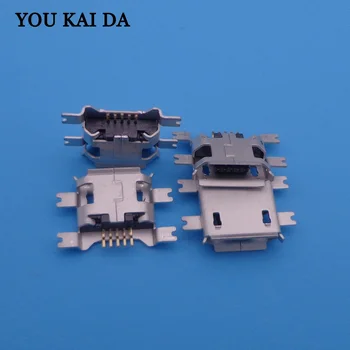 

5-1000pcs 1.17 Micro mini 5P USB jack socket connector used for phone charging data port,SMT,Sink board