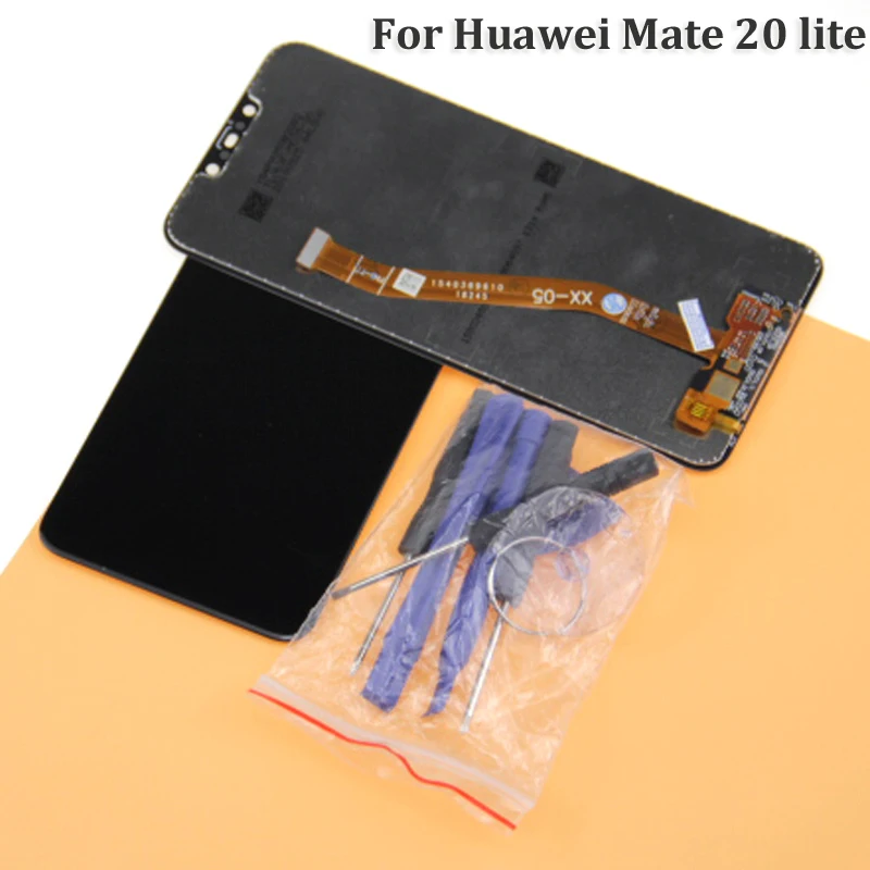 Новый ЖК-дисплей для Huawei mate 20 lite сенсорный экран дигитайзер сборка Замена LCD |