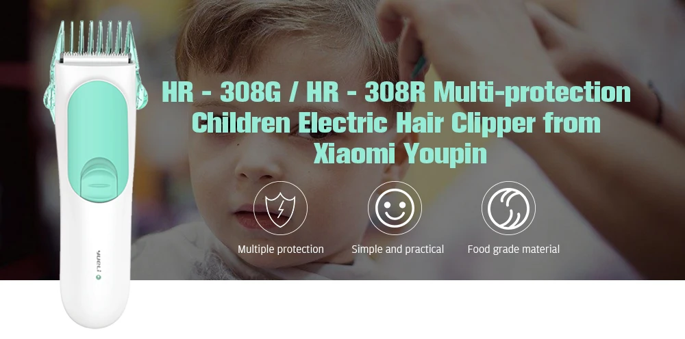 Детская электрическая машинка для стрижки волос профессиональная Водонепроницаемая перезаряжаемая машинка для стрижки волос Машинка для стрижки волос