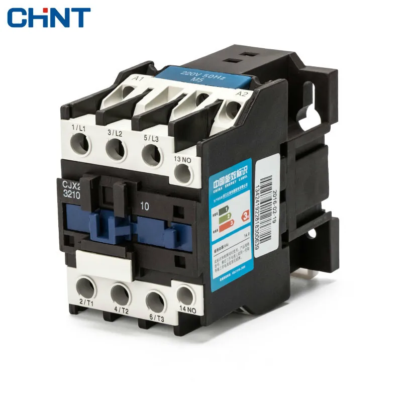 

CHINT AC Contactor Motor Starter Relay CJX2-3210 3201 32A LC1 CJX4 220V 380V 32 Security