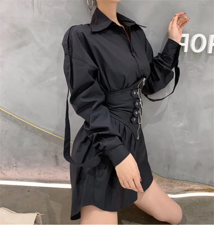 

Women Long Sleeve Slim Shirt Fashion turn-down collar Lady Sexy Tops Style Casual Female Shirt