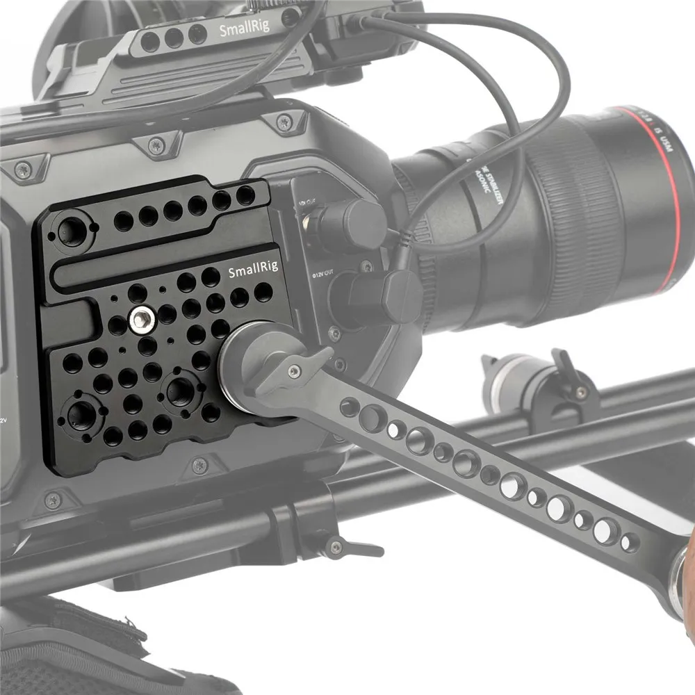 SmallRig розетка боковая пластина с ARRI определения отверстий для BlackMagic Урса мини/Урса мини Pro Камера пластина комплект-1854