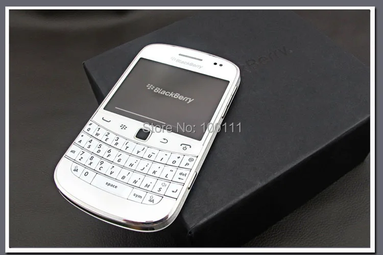 Bold 9900 разблокированный blackberry 9900 Сотовый телефон 5 Мп камера 8G rom QWERTY+ русская языковая клавиатура