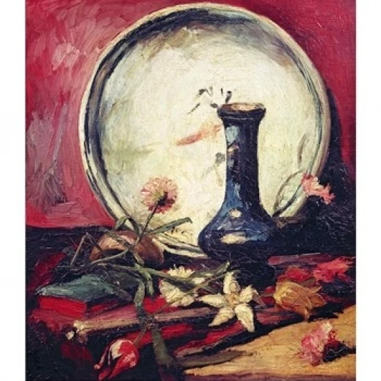 Still Life with Flowers  c.1886 Poster Print by Vincent Van Gogh (18 x 24)