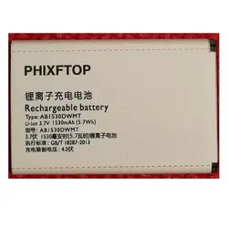 PHIXFTOP оригинальный AB1530DWMC Батарея для Xenium X331 E311 телефона AB1530DWMT Аккумулятор для Philips CTX331 CTE311 телефон 4,2 V