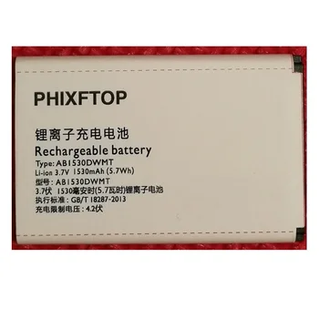 

PHIXFTOP original AB1530DWMC battery For Xenium X331 E311 cellphone AB1530DWMT Battery for PHILIPS CTX331 CTE311 phone 4.2V