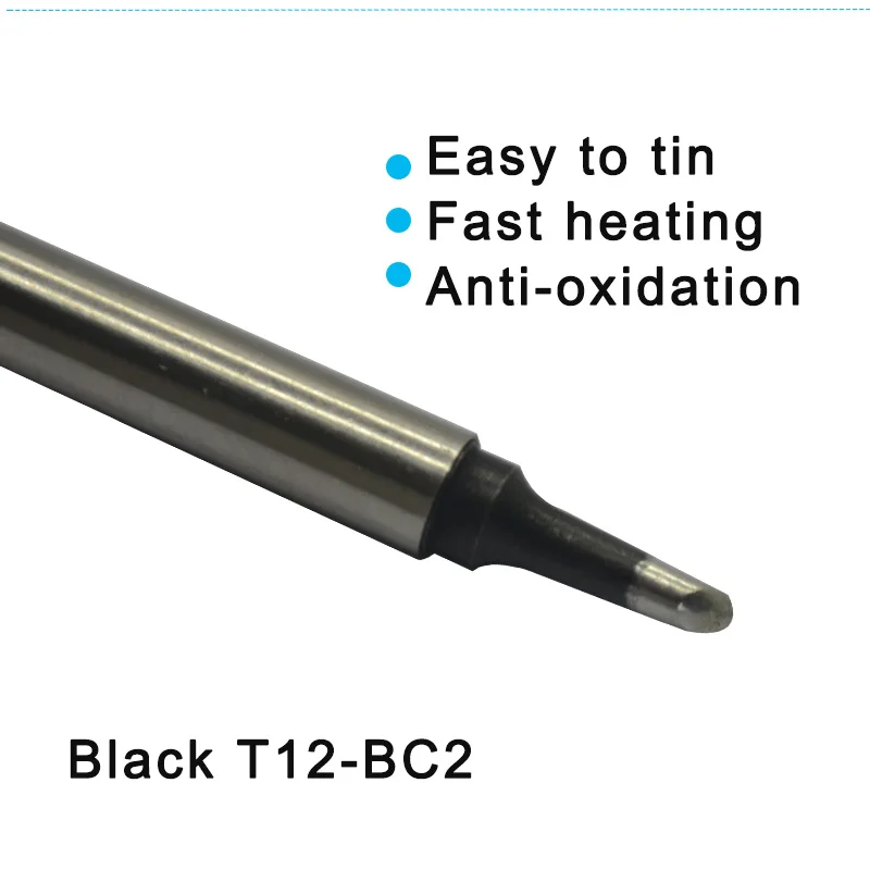 Gudhep бессвинцовый черный T12 сварочные наконечники Замена паяльника советы для FX951 FX950 паяльная станция