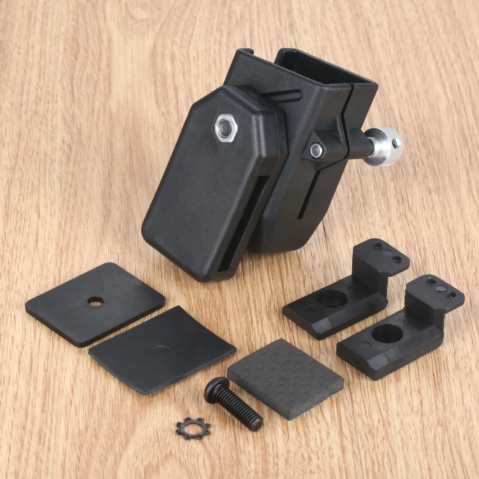 

Polymer Hunting Tactical Adjustment IPSC Universal CR Speed Magazine Pouch Pistol Gun Holster For Left Or Right-handed Shooters