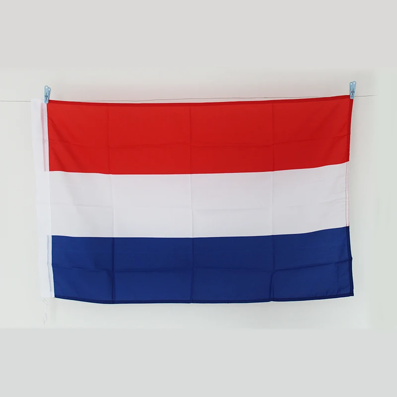 Полиэстер не выцветает Национальный флаг Нидерландов размер 60x100 см/90x150 см/120x200 см/150x250 см/180x300 см на заказ баннеры