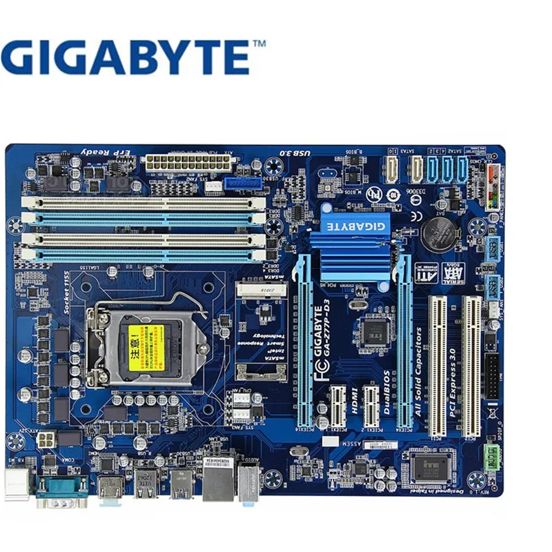 Материнская плата GIGABYTE GA Z77P D3|Материнские платы| |
