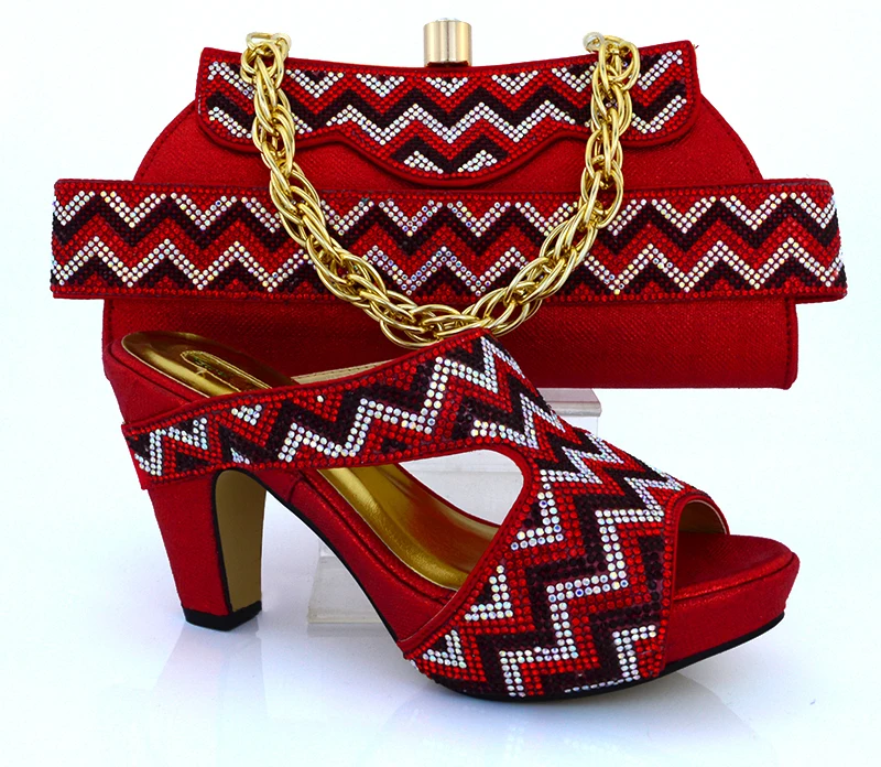 African shoes and matching bags Italian shoes and bag set font b women b font pumps