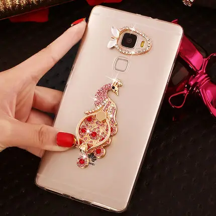 Павлин bling держатель стенд телефон чехлы для asus zenfone Go ZB500KL ZC451KL ZB452KL 2 Лазерная ZE500KL