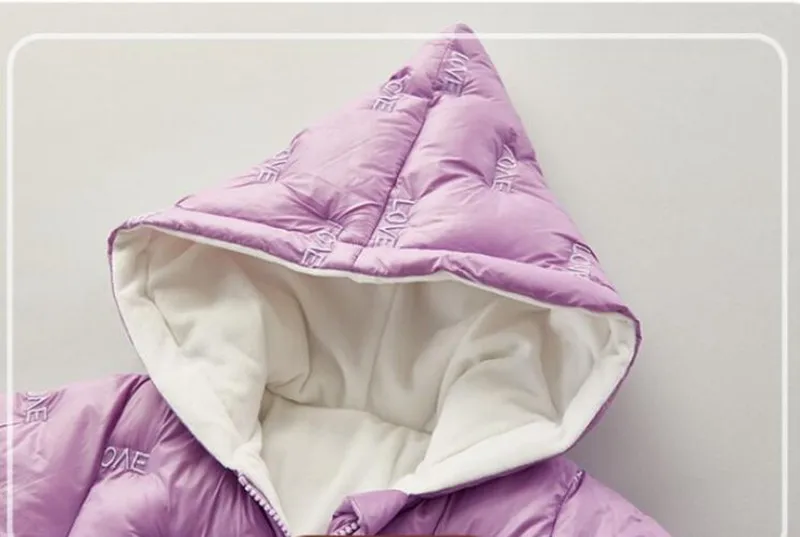 CROAL CHERIE Winter Baby Girl Clothes Boy Clothing Light Cotton Velvet Coats Jumpsuits Kids Snowsuit Snow Wear Warm Romper  (2)