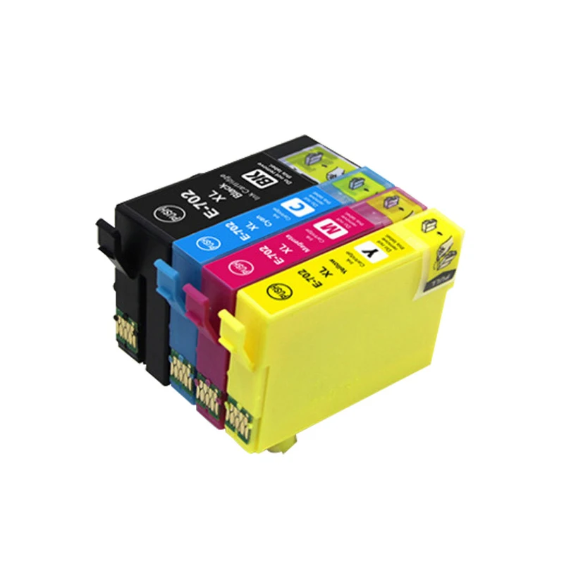 

CNLINKCLR Compatible Inkjet cartridge applies For Epson Workforce Pro WF-3720 WF-3725 full ink to For Epson T702 cartridge