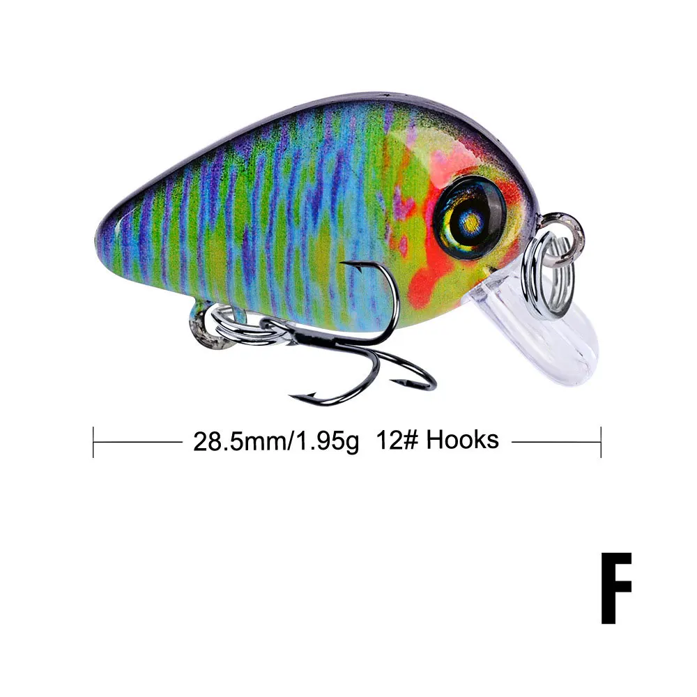 FUZXC мини-приманка, приманка, искусственная приманка поппер для рыбалки, пластиковые арифиальные воблеры, плавающие кренкбейты для ловли карпа, жесткая приманка