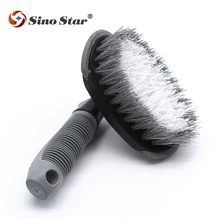 LKGJ37 Sino Star Автомобильная щетка колеса, обода шины детальная щетка Многофункциональное использование для колес, дисков, выхлопных наконечников, мотоциклов, велосипедов