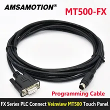 MT500-FX подходит veinview MT500 серия сенсорный Панель и Mitsubishi FX2N FX1N FX0N ПЛК серии Кабель для программирования