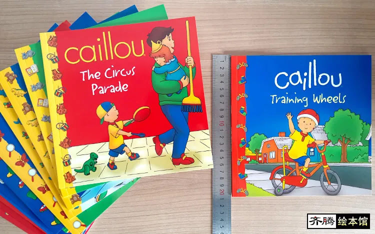 Новые 20 книг/набор Caillou классическое Североамериканское образование родители-ребенок чтение картинки книга английская история книга для детей подарок