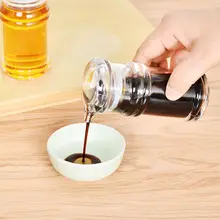 S/M/L прозрачный оливковое масло банку уксус бутылка горшок Кухня соусом диспенсер