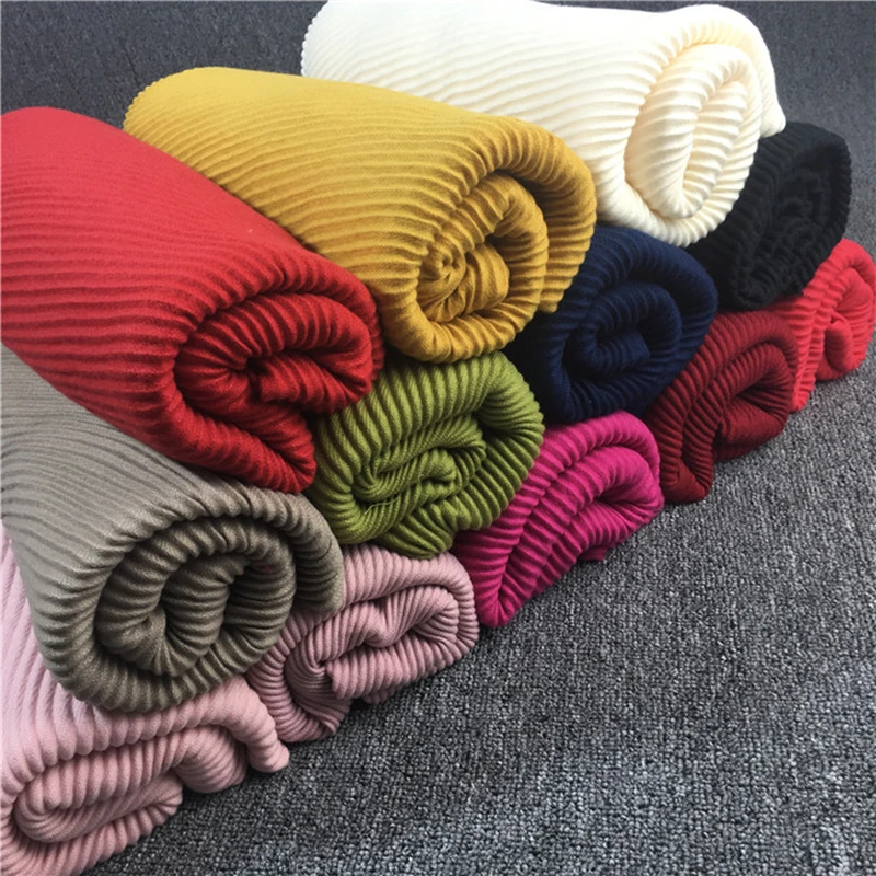 Женские шарфы 2017 Искусственный шарф рисунок ряби мусульманский хиджаб накидка