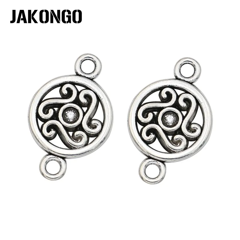 JAKONGO соединители для изготовления браслетов и ювелирных изделий покрытые