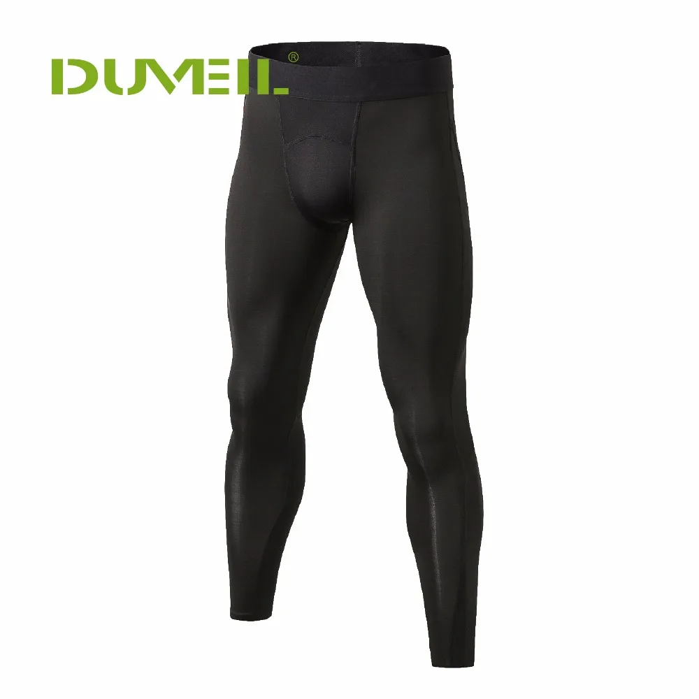 DUVEIL мужские быстросохнущие брюки PRO tight Running мужские компрессионные брюки с принтом для тренировок