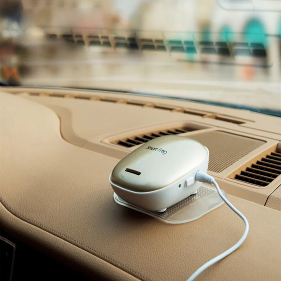 

Mini USB Car Air Purifier Portable Ionizer Noiseless Anion Car Essential Cleaners Freshers Noiseless Household Air Purifier