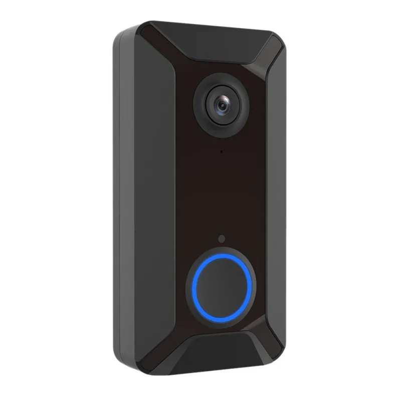 Домашний Wi-Fi видео-дверной звонок 720P 2-полосная акустическая связь с пассивный инфракрасный детектор движения мобильного телефона мониторинга