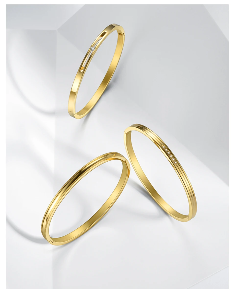 Enfashion многослойный браслет на запястье браслет с кристаллами Золотой Цвет Набор браслетов браслеты для женщин