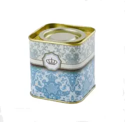 55*55*61 мм площади чай в жестяной коробке конфеты металлический ящик для хранения украшений