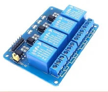 5pcs5V 4-Channel Relay Module Shield for Arduino ARM PIC AVR DSP Electronic 5V 4 Channel Relay.4 road 5V Relay Module