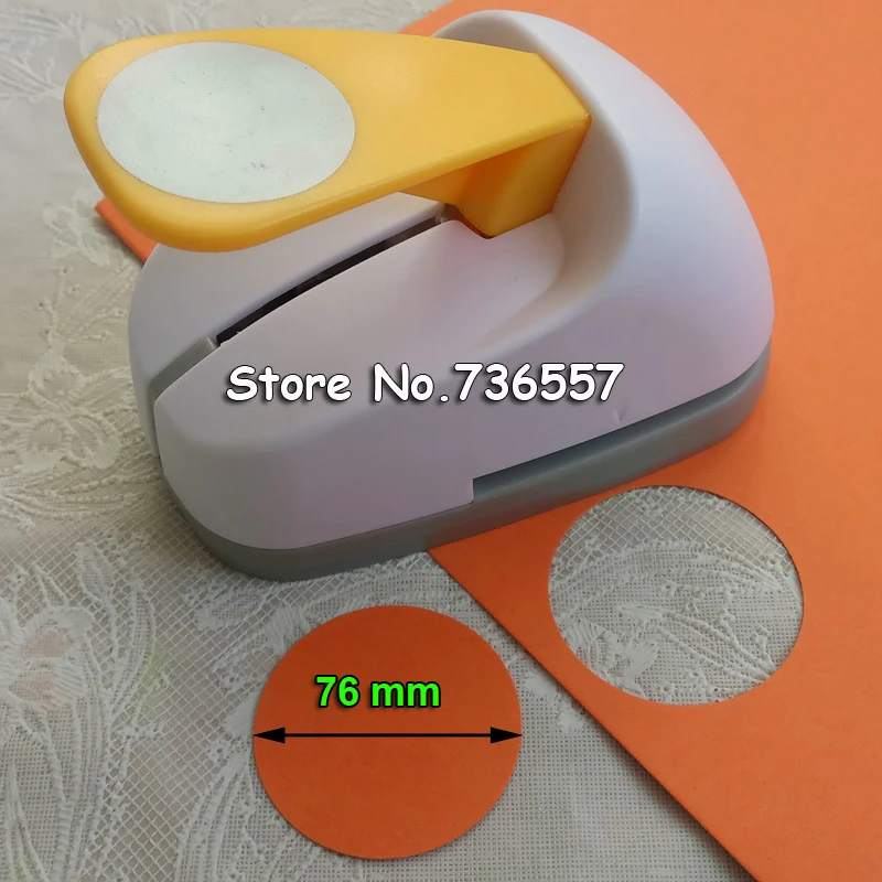 3'' Circle punch 76mm diy craft hole puncher for scrapbooking punches
