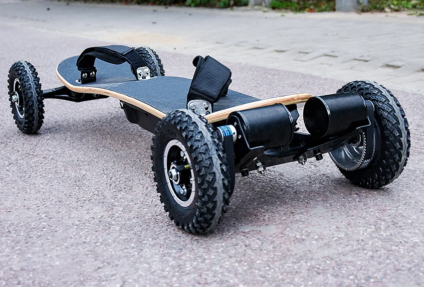 Sale Electric Scooter 4 Wheel Electric Skateboard Longboard Boosted board E-scooter Hoverboard Wood Board Double Motor 1200W Power 26