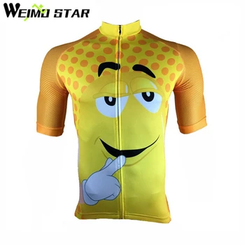 

Yellow Ropa Ciclismo Summer Mens Outdoor Sports Cycling Jerseys Bicycle Short Sleeve Tops S-5XL Free shippig