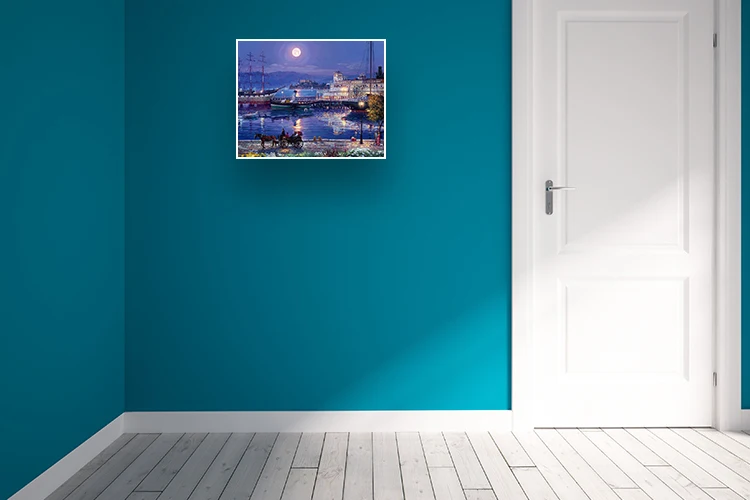 Европейский классический вид на море Раскраска по номерам 40x50 краски акриловые холст картины цифры настенные картины для украшения спальни Наборы