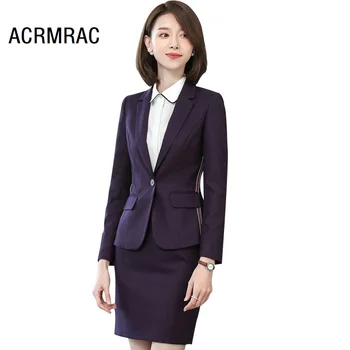 

Women suits Slim spring autumn jacket pants 2-piece set OL Formal Business Women pants suits Woman set suits 6803