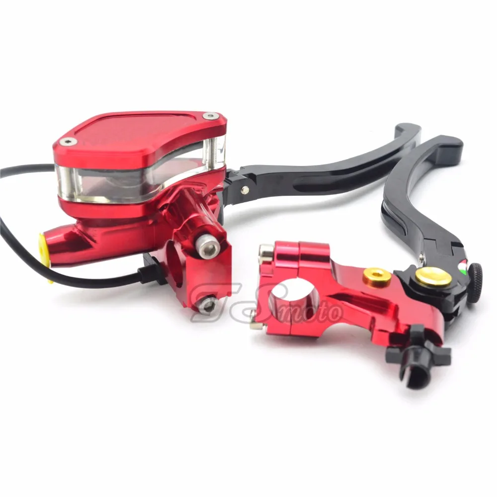 

Black RIGHT 7/8" 22mm Motorcycle Front Brake Clutch Master Cylinder Motorbike Hydraulic Pump Lever Motorbike Brake levers pump