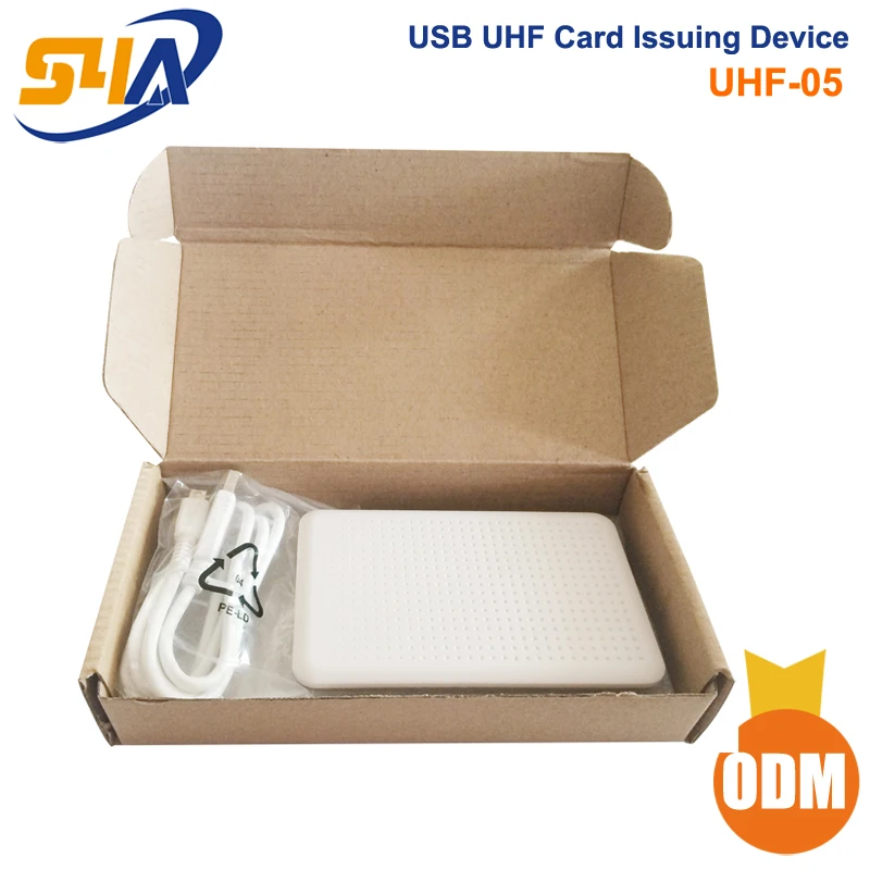 

860MHz-960MHz UHF USB Desktop Card Issuing Device For Car Parking Systems