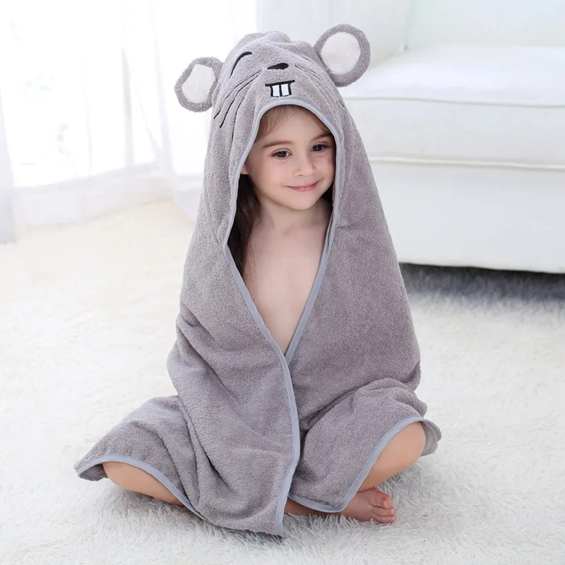 COOTELILI Animal Sleepwear Robes Cartoon Hoodies Pyjama Baby Sleep Cotton Pijamas Infantil Bath Robe Kids Baby Girls Clothes (12)