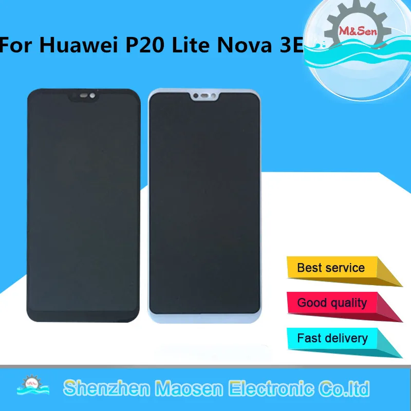 

Original M&Sen For 5.84" Huawei P20 Lite Nova 3E LCD Screen Display+Touch Panel Digitizer For Huawei P20 Lite Nova 3E Assembly