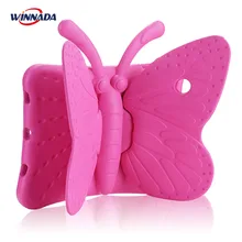 Чехол для ipad air/Air 2/ipad pro 9,7 дизайн бабочка EVA чехол с подставкой силиконовый чехол для ipad чехол