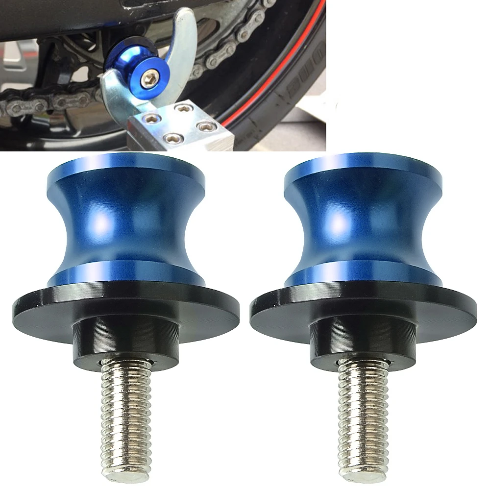 8mm Swing Arm Spools Sliders For Suzuki GSX R600/R750/R1000 Motorcycle Screws 8mm Swing Arm Spools Sliders For Suzuki GSX R600/R750/R1000 Motorcycle Screws
