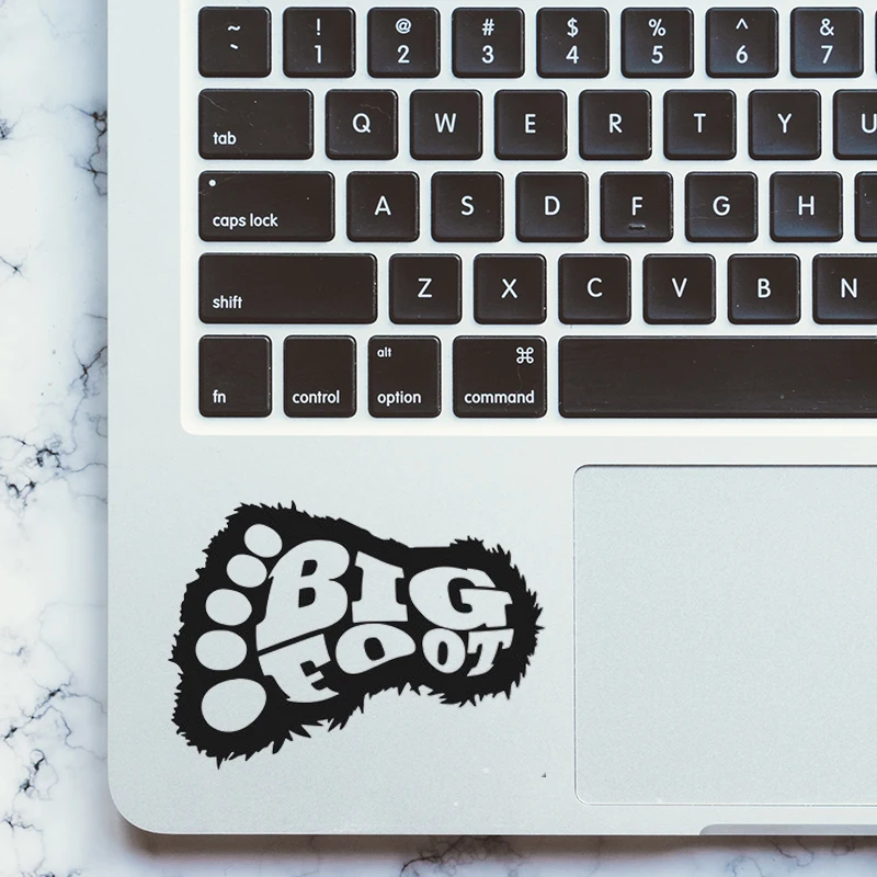 Big Foot Laptop Trackpad Decal for Apple MacBook Pro Air Retina 11 12 13 15 inch Vinyl Mac Acer Notebook Touchpad Sticker Skin
